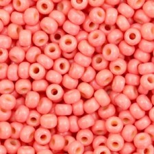 Miyuki rocailles Perlen 8/0 - Duracoat opaque light watermelon 8-4464